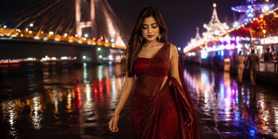 ময়মনসিংহের প্রকৃতিময় পরিবেশে স্মার্টফোনে p16 বোনাস চেক করছেন একজন ব্যবহারকারী